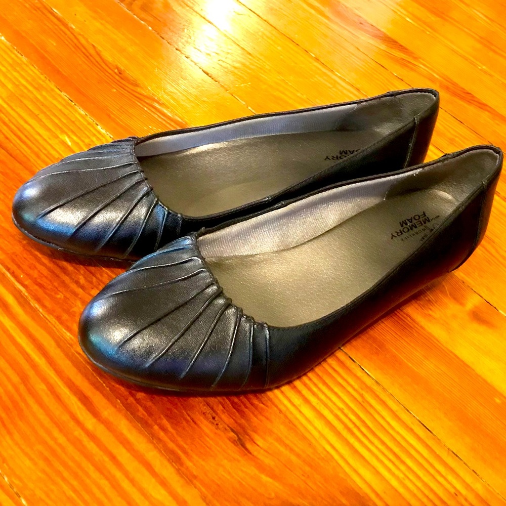 Women’s LifeStride Black Cadence Wedges Size 9.5